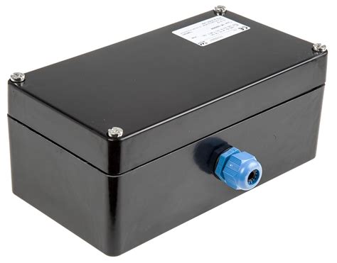 Rose Black Junction Box, IP66, 20 Terminals, ATEX, 120 x 255 x 